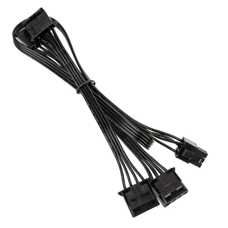 Kolink modulárny káblový regulátor KL-CBR-PAT — 4× 4-pin Molex modulárny napájací kábel