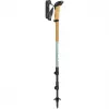 Trekingové palice Leki Makalu Lite nastaviteľné 90–125 cm, sivo-zelená