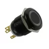 Lamptron LAMP-SW1912L-H protivandalský spínač 19 mm, Blackline, červený