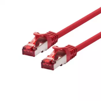 Sieťový kábel LOGON Cat6 SSTP/PIMF 20 m, RJ-45 na RJ-45, červený