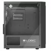 Počítačová skriňa Logic Concept Atos AM-ATOS-10-0000000-0002 ATX čierna