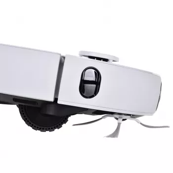 Robotický vysávač EZVIZ RS2 s mapovaním, sací výkon 4000 Pa, 5200 mAh batéria, výdrž 220 min, umývateľná mopovacia podložka, základňová stanica s 5/5,5 l nádržami na vodu