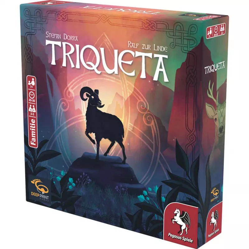 Deep Print Games: Triqueta 2. vydanie, stolová hra