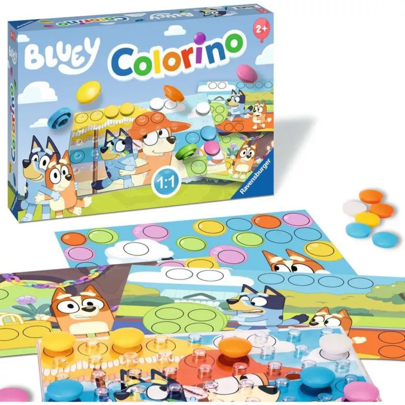 Bluey Colorino, vzdelávacia hra