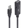 USB kábel ShiverPeaks BS13-29075 10m USB 2.0 čierny