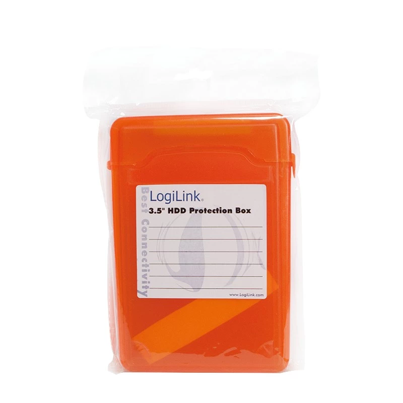 Ochranná krabica pre HDD 3,5', oranžová