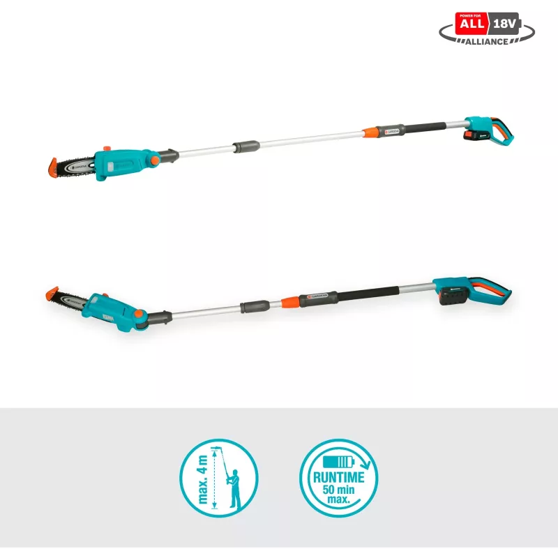 Gardena TCS 20 / 18V P4A 5 cm Lithium-Ion čierna modrá oranžová
