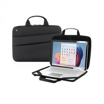 Mobilis THE ONE - taška na notebook - Clamshell, 20 % recyklovaný - odolný - 12,5 - 35,60 cm (14) - čierna (003067)