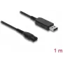 DELOCK USB nabíjací kábel pre elektrický holiaci strojček 4,3 V kompatibilný s Philips OneBlade 360 Face + Body