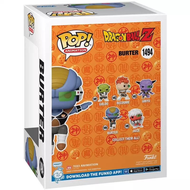 FUNKO POP Animation Burter – zberateľská figúrka – anime a manga – 150 g (143281)