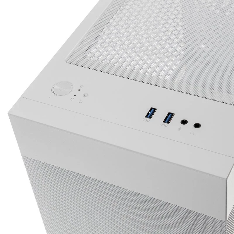 PC skriňa Lian Li LANCOOL 205 Mesh C Midi Tower biela