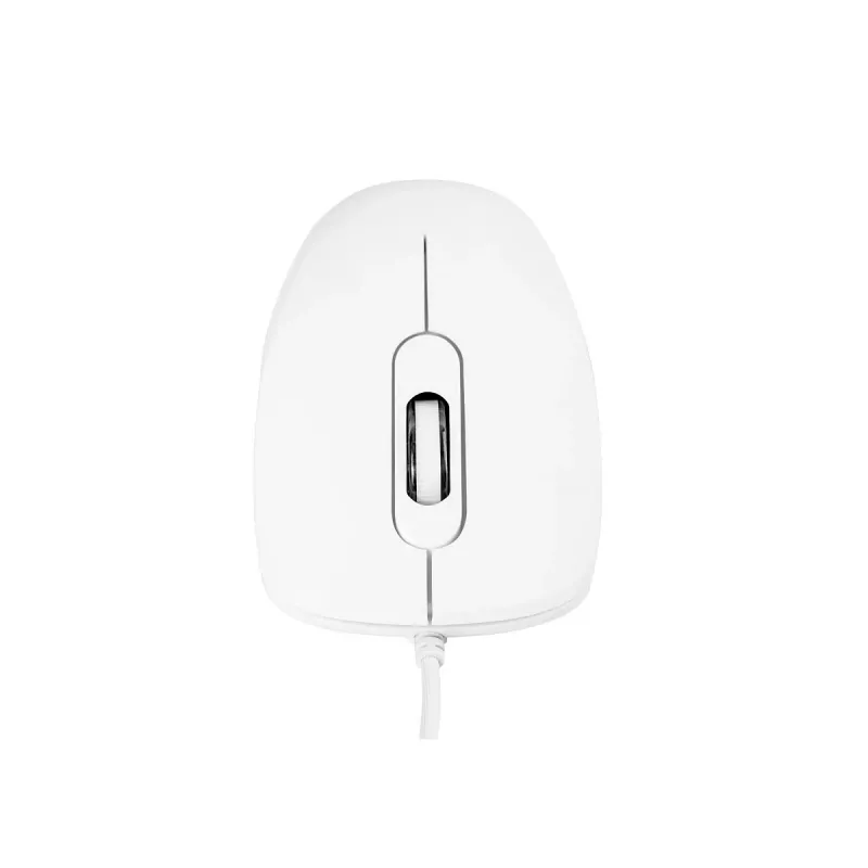 MODECOM M10 M-MC-0M10-200 myš (optická, 1000 DPI, biela farba) (M-MC-0M10-200)