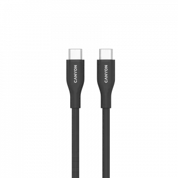 CANYON kábel CC60SC10 C-C 60W 1m silikónový čierny