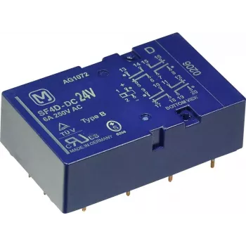 Panasonic PCB relé 24 V/DC 6 A 4 spínacie kontakty, 4 rozpínacie kontakty SF4D24 1 kus (SF4D24)