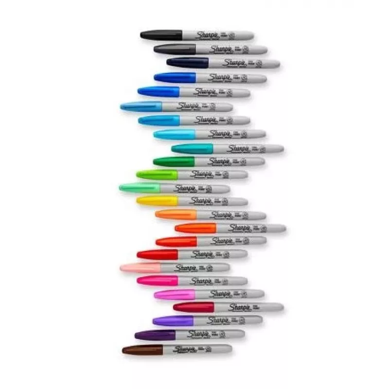 Sharpie jemný marker 18 kusov jemný hrot viacfarebný