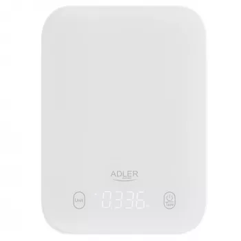 Adler kuchynská váha | AD 3181w | dielik 1 g | typ displeja LED | biela