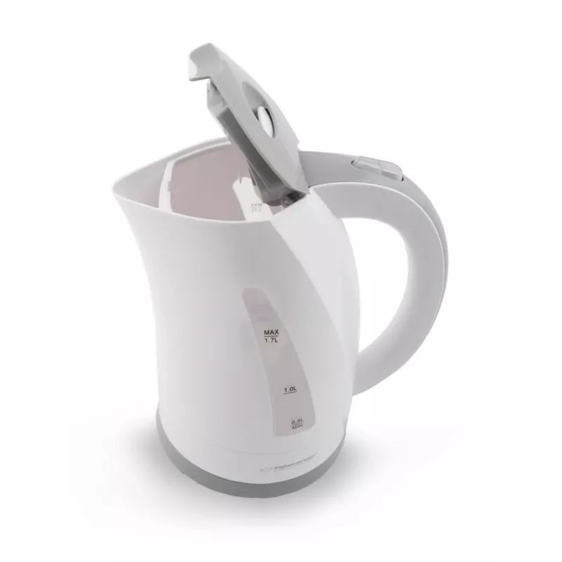 Rýchlovarná kanvica Esperanza 1,7 l 2200 W sivá biela