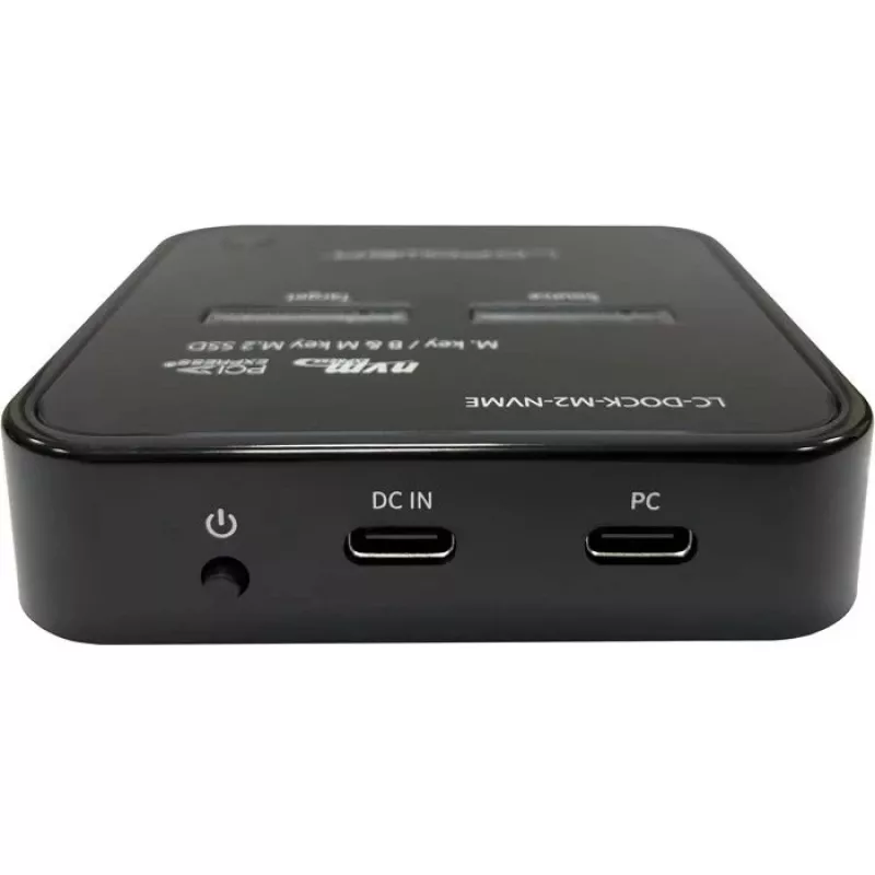 LC-Power LC-DOCK-M2-NVME dokovacia stanica pre 2 M.2 NVMe SSD