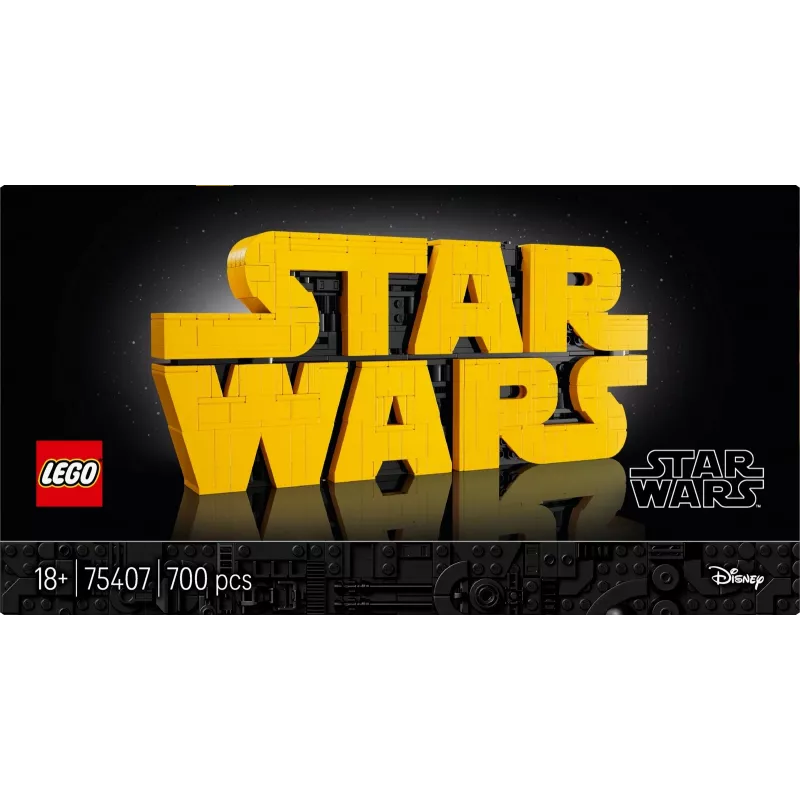 LEGO STAR WARS 75407 Brick-Built Star Wars Logo