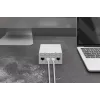 Digitus Cat. 6A Keystone modul tienený 4 ks strieborný RJ-45
