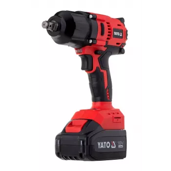 YATO BEZUHĹÍKOVÝ RÁZOVÝ UŤAHOVÁK 18V LI-ION 1/2 1x3,0Ah 700Nm