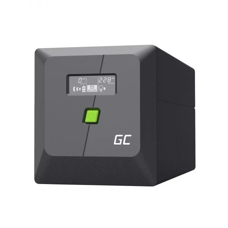 Green Cell UPS (UPS) Line-Interactive 1 kVA 600 W 4 AC výstupy