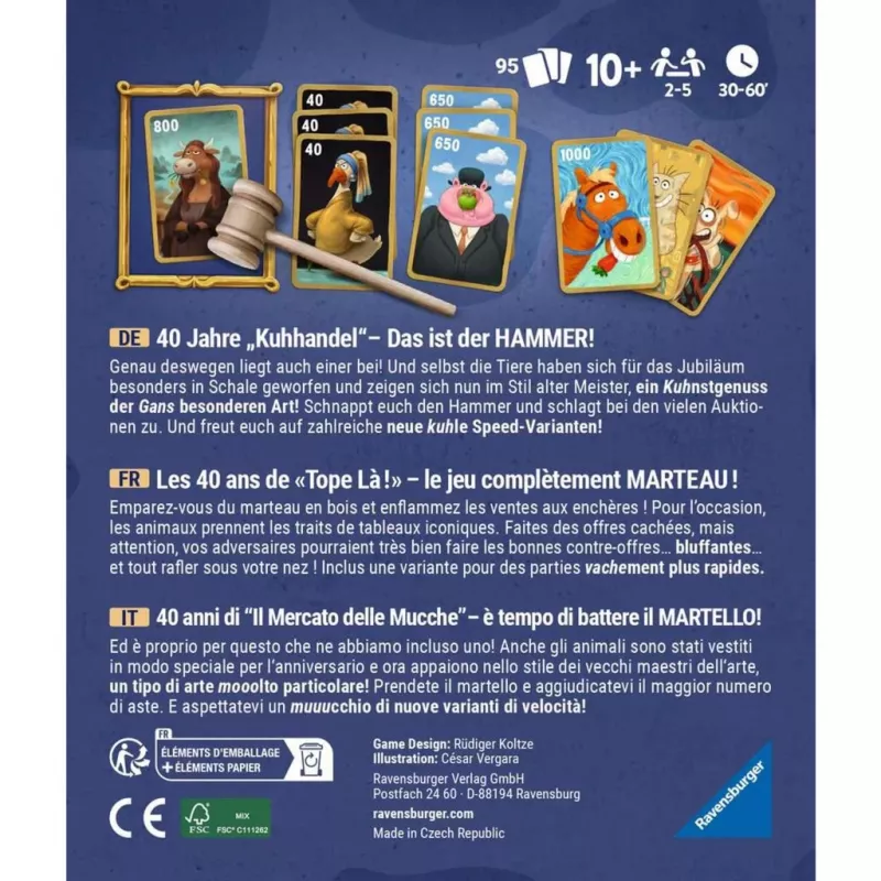 Kuhhandel 40 Jahre anniversary edition, stolová hra