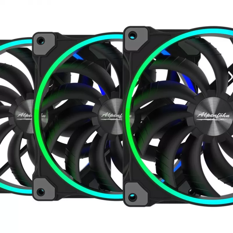 Skriňový ventilátor EKL Wing Boost 3 ARGB 140 mm — 3-pack