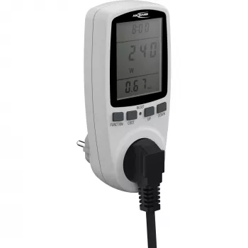 Merač spotreby energie ANSMANN APM2 120-0007 s LCD displejom