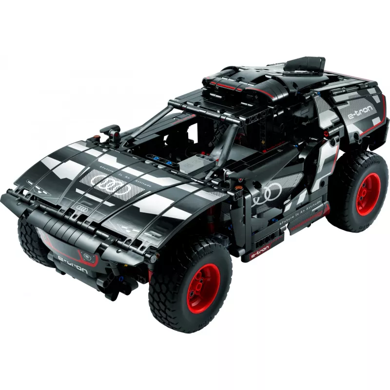 LEGO Technic stavebnica modelu terénneho vozidla Audi RS Q e‑tron 42160 — 914 dielov, odporúčaný vek 10+