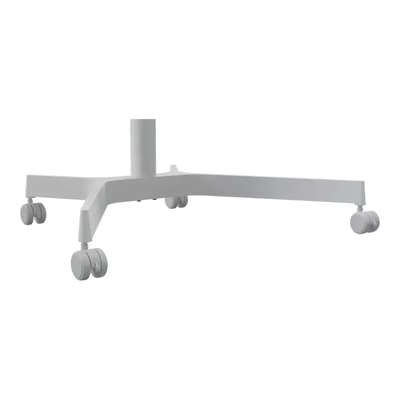 Doska počítačového stola Leitz 65360001 štvorcová hliník biela 600x800x750mm
