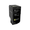 Tonerová kazeta Lexmark 74C0S40 3000 strán žltá
