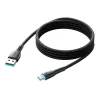 USB na USB-C kábel Joyroom SA32-AC6 100 W 1 m čierny