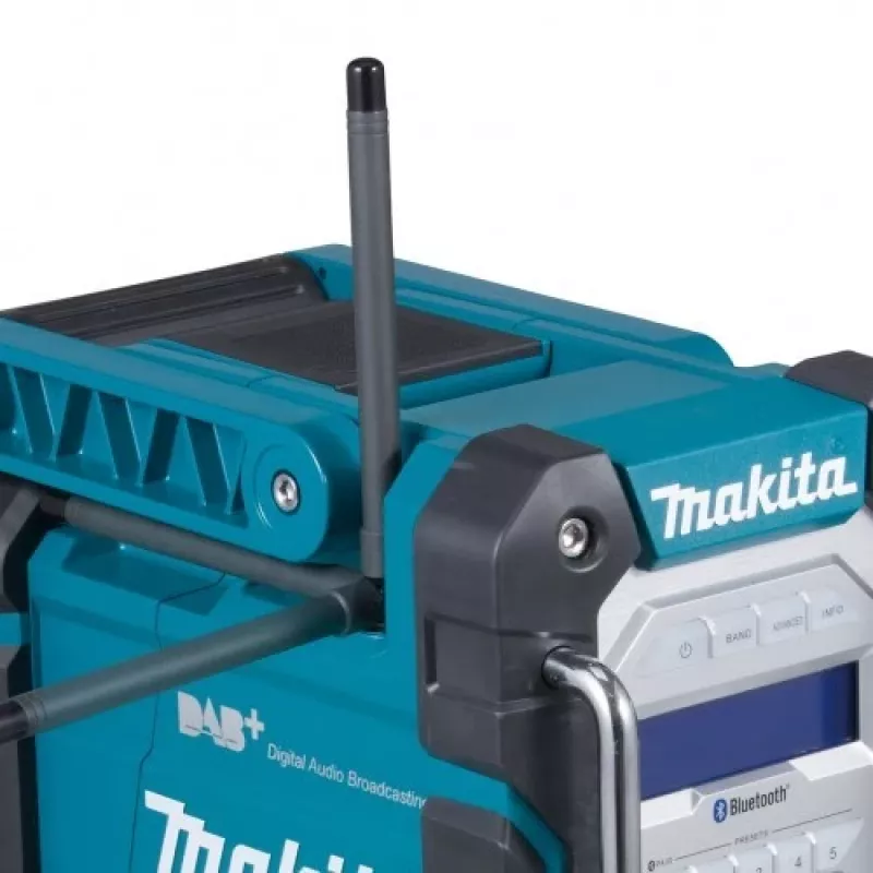 Makita DMR112 rádio čierna, tyrkysová