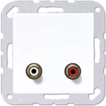 RCA zásuvka JUNG MA A 1021 WW