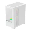 Počítačová skriňa DarkFlash C365 (biela) s 5 ventilátormi