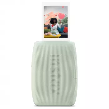 Tlačiareň na okamžité fotografie Fujifilm Instax Mini Link3 Sage Green — 800×600 DPI, tlačí 6,2×4,6 cm, Bluetooth, 0,21 kg