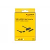 DeLOCK USB na SATA konvertor 6 Gb/s USB Type-C Type-A 0,3 m