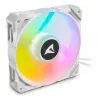 Ventilátor Sharkoon F50 12 cm sivý biely 600-2000 RPM 132 m³/h
