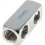 Alphacool HF Connection Terminal 5-Fach G1/4 IG - chróm (17026)