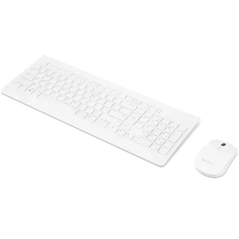 Lenovo GX30W75336 510 bezdrôtová súprava klávesnice a myši, 2,4 GHz nano USB, biela