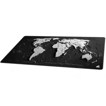 Gaming podložka pod myš Sharkoon SKILLER SGP40 D14, dizajn World-Map, čierna/biela, 1000 x 500 mm