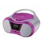 Rádioprehrávač CD LILA2 USB/BT ružový