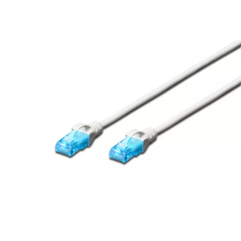 CAT 5e U-UTP patch kábel 0,5 m biely