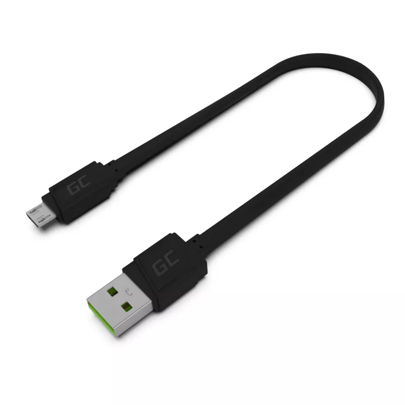 Matný plochý kábel - USB-A na Micro-USB