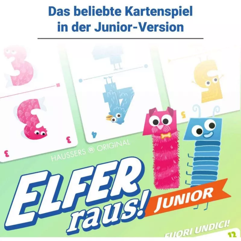 Elfer raus Junior, kartová hra