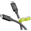 USB-C kábel WENTRONIC USB4 Gen4 1.2m — podporuje 16k@60Hz a 4K@120Hz