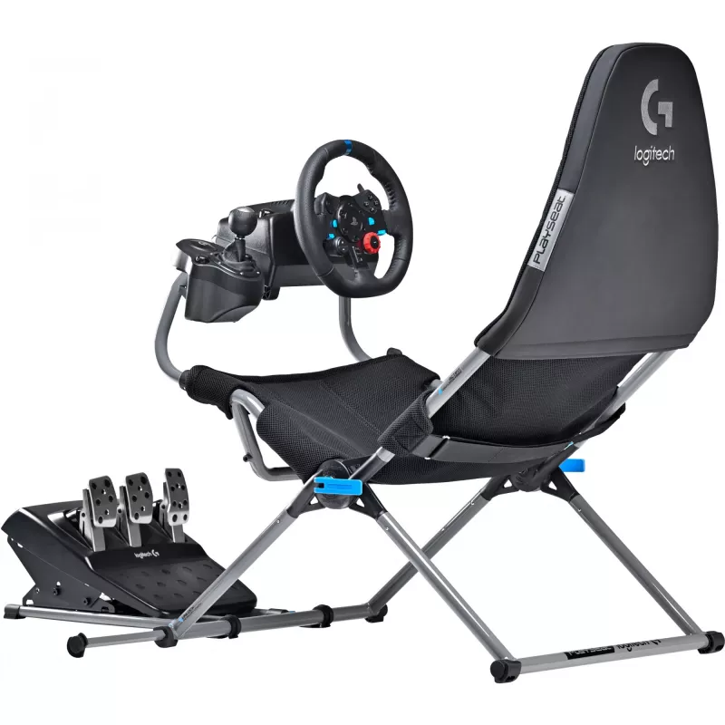Playseat Challenge X - Logitech G Edition konzolová herná stolička čierna, sivá