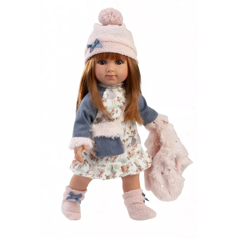 Bábika Llorens Nicole 35 cm – realistické črty, mäkké telo, bábika