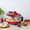Pizzovač Petra PT5666VDE Bella Pizza 1200 W nepriľnavý povrch, stolná pizza rúra